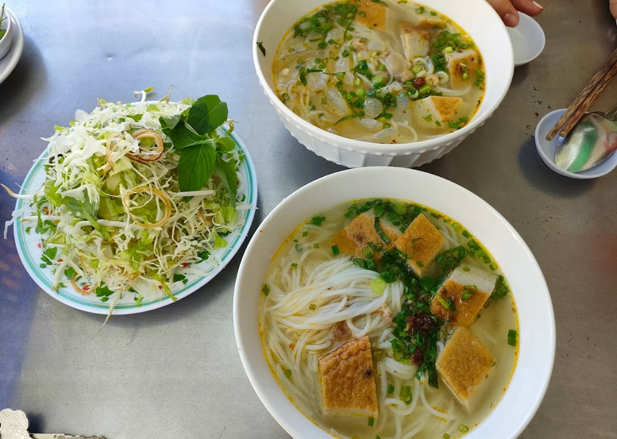 Bún chả cá Quy Nhơn Vũng Tàu
