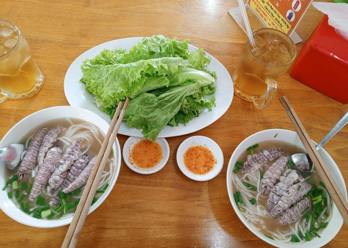 Bún hải sản bề bề Vũng Tàu Lộc Dương