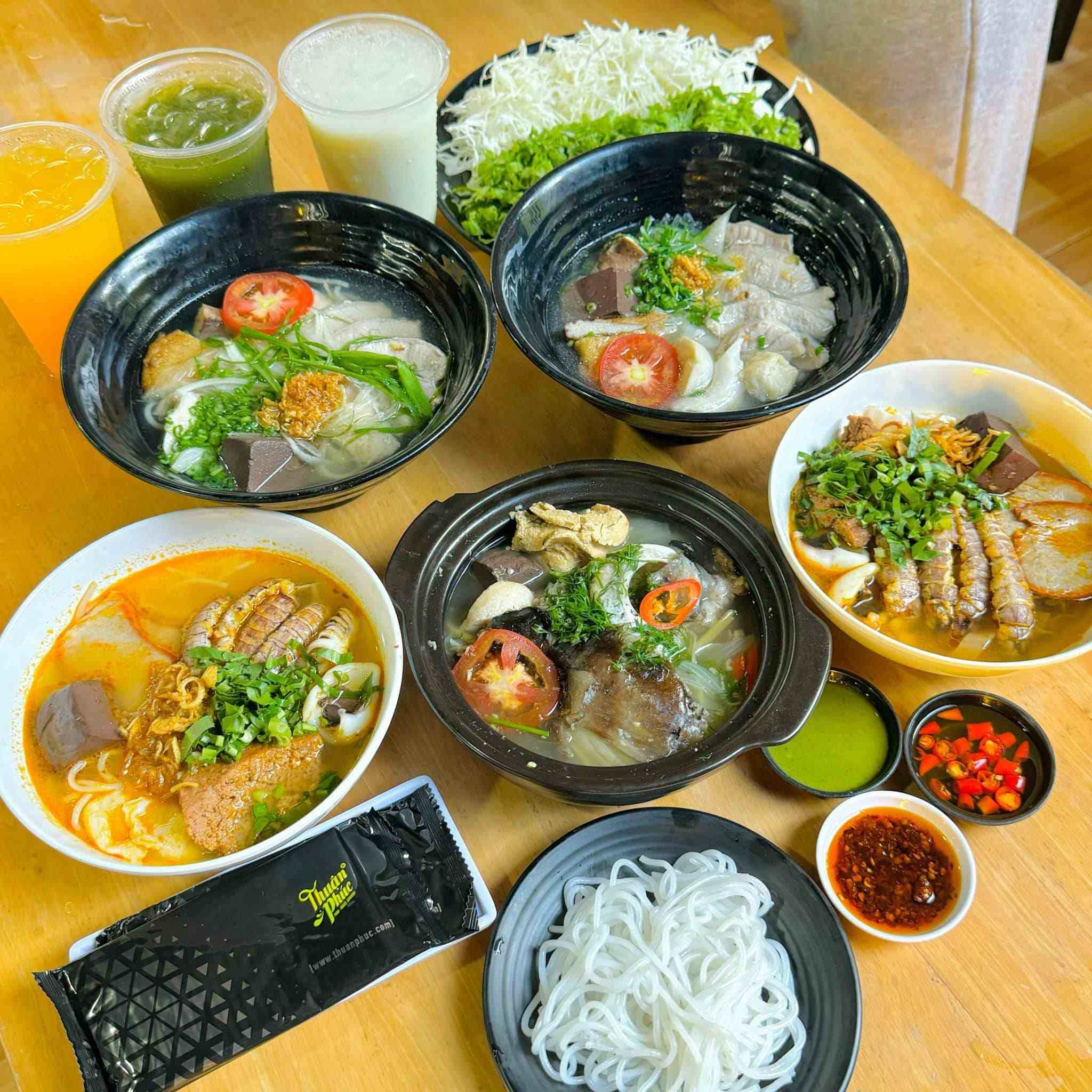 ăn sáng Vũng Tàu Ăn sáng Vũng Tàu bún riêu tôm Thuận Phúc