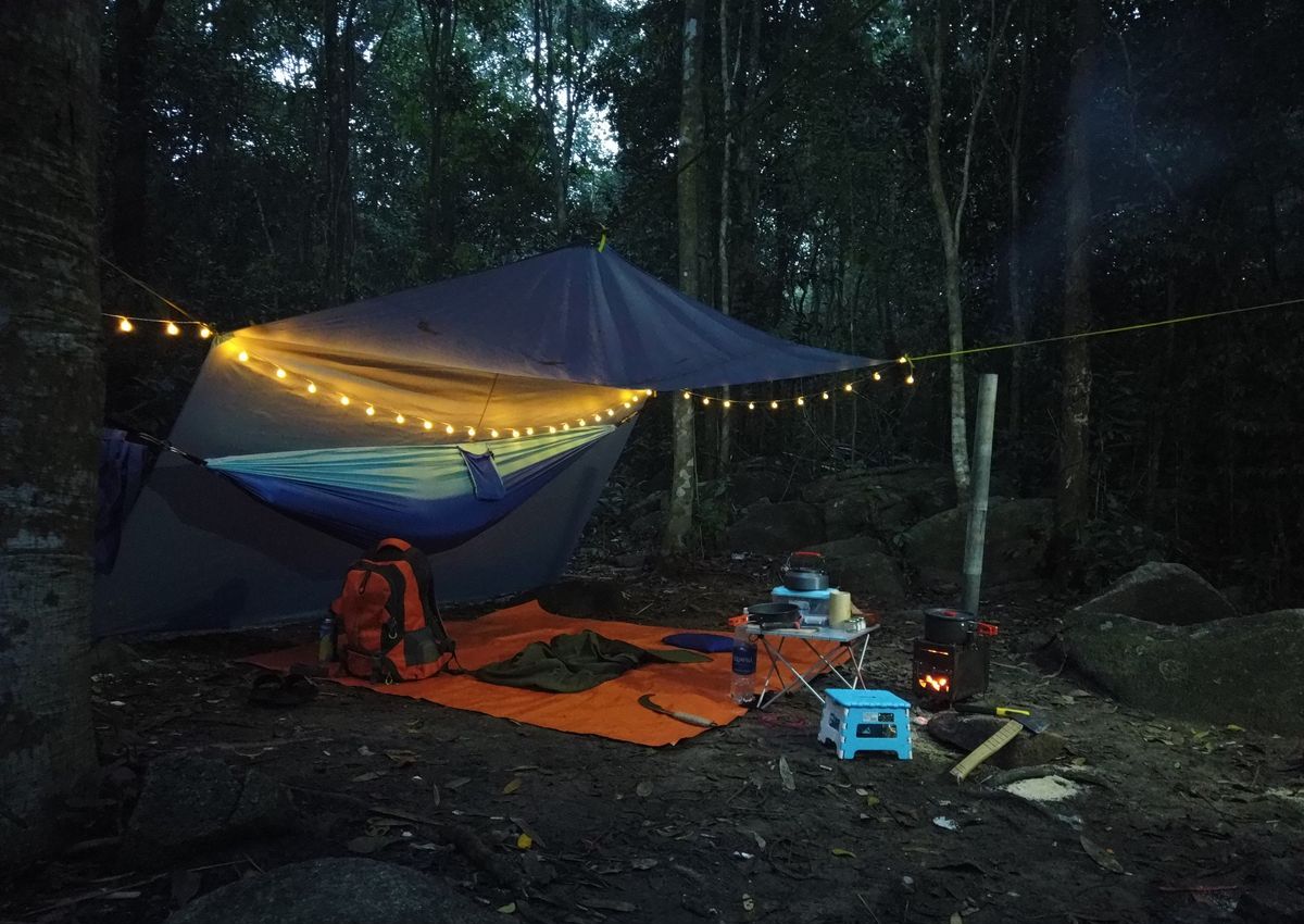 Mũi Nghinh Phong Cắm trại ở mũi Nghinh Phong