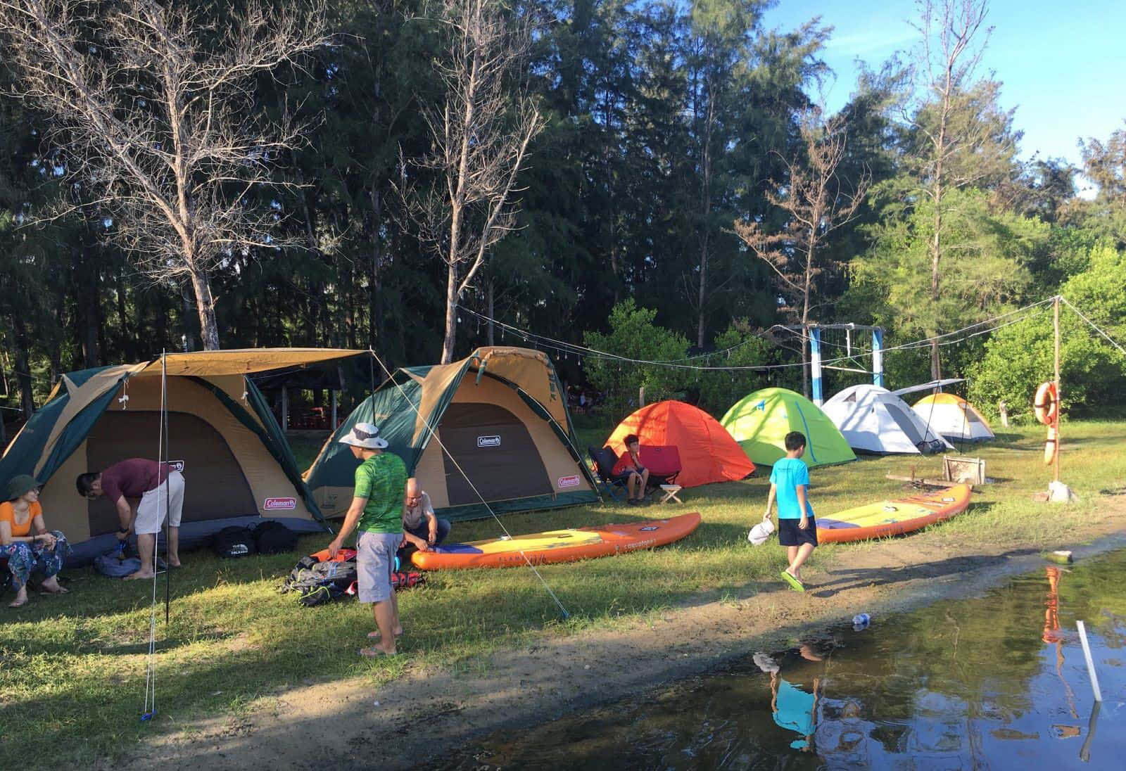 Cắm trại rừng Quốc gia Phước Bửu