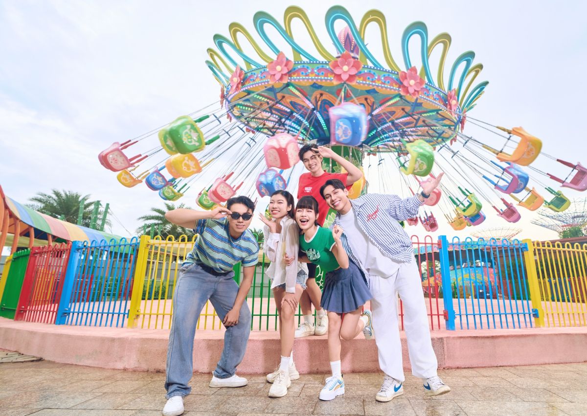 Check in công viên Grand Park