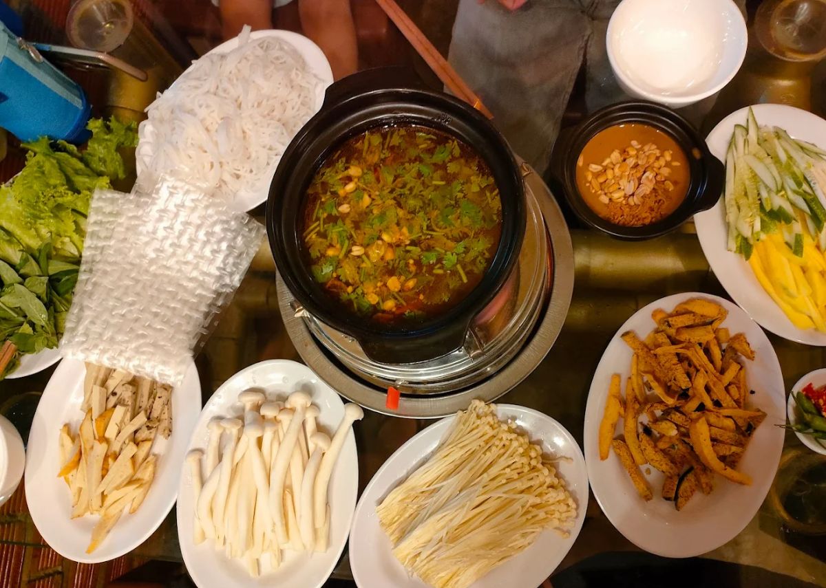 Quán cơm ngon Vũng Tàu Cơm chay Hương Trần ở Vũng Tàu