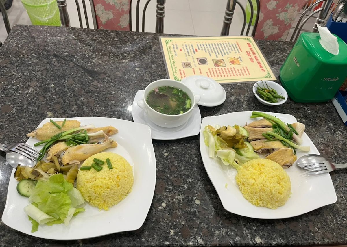 Quán cơm ngon Vũng Tàu Cơm gà Hải Nam Hưng Ký Vũng Tàu
