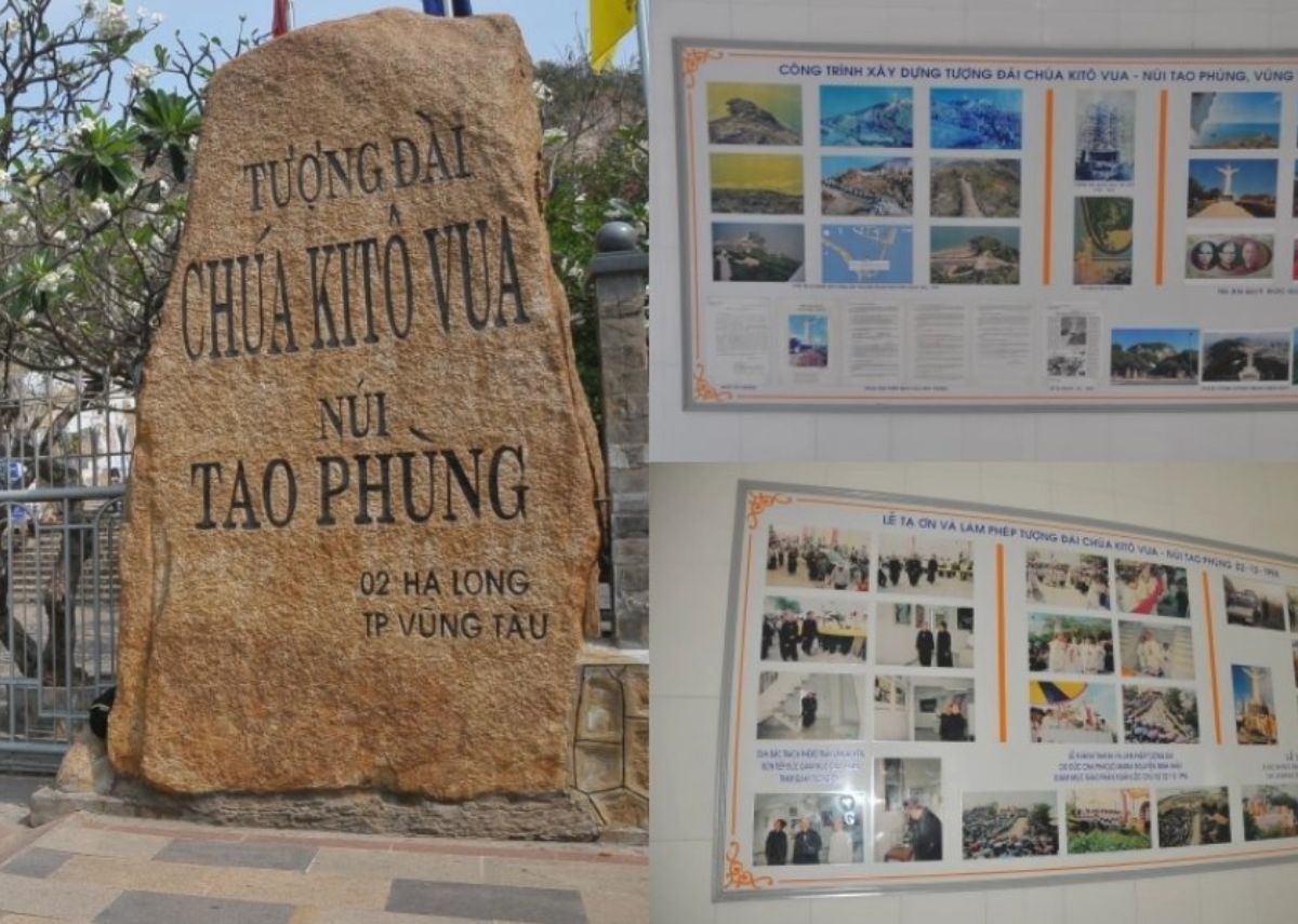 Công trình phụ cận dưới chân tượng Kito