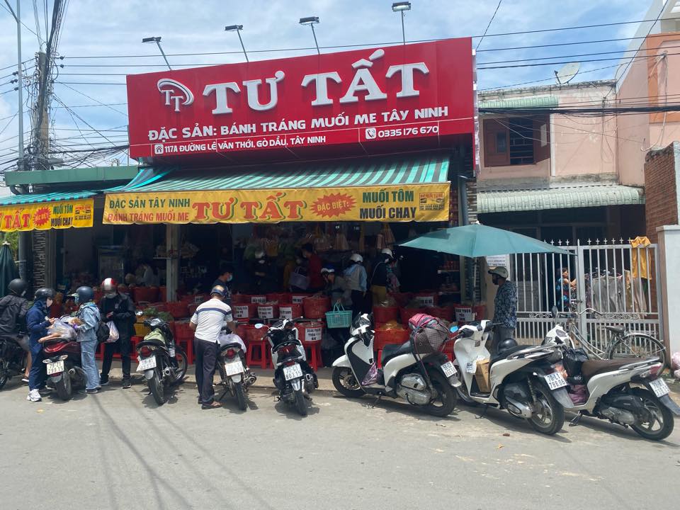 Cửa hàng bánh tráng Tây Ninh Tư Tất 