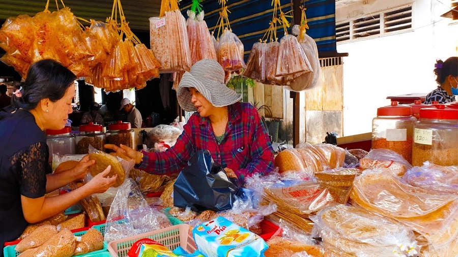 Cửa hàng bánh tráng Tây Ninh