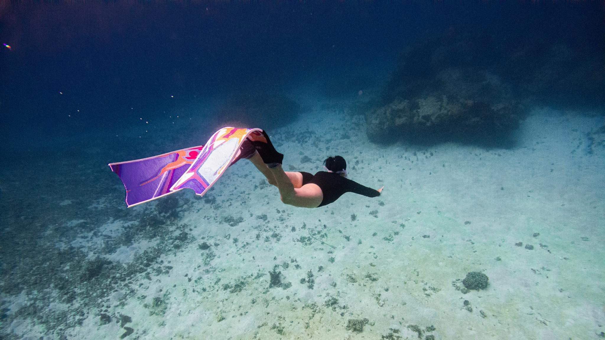 diving in Ly Son Island