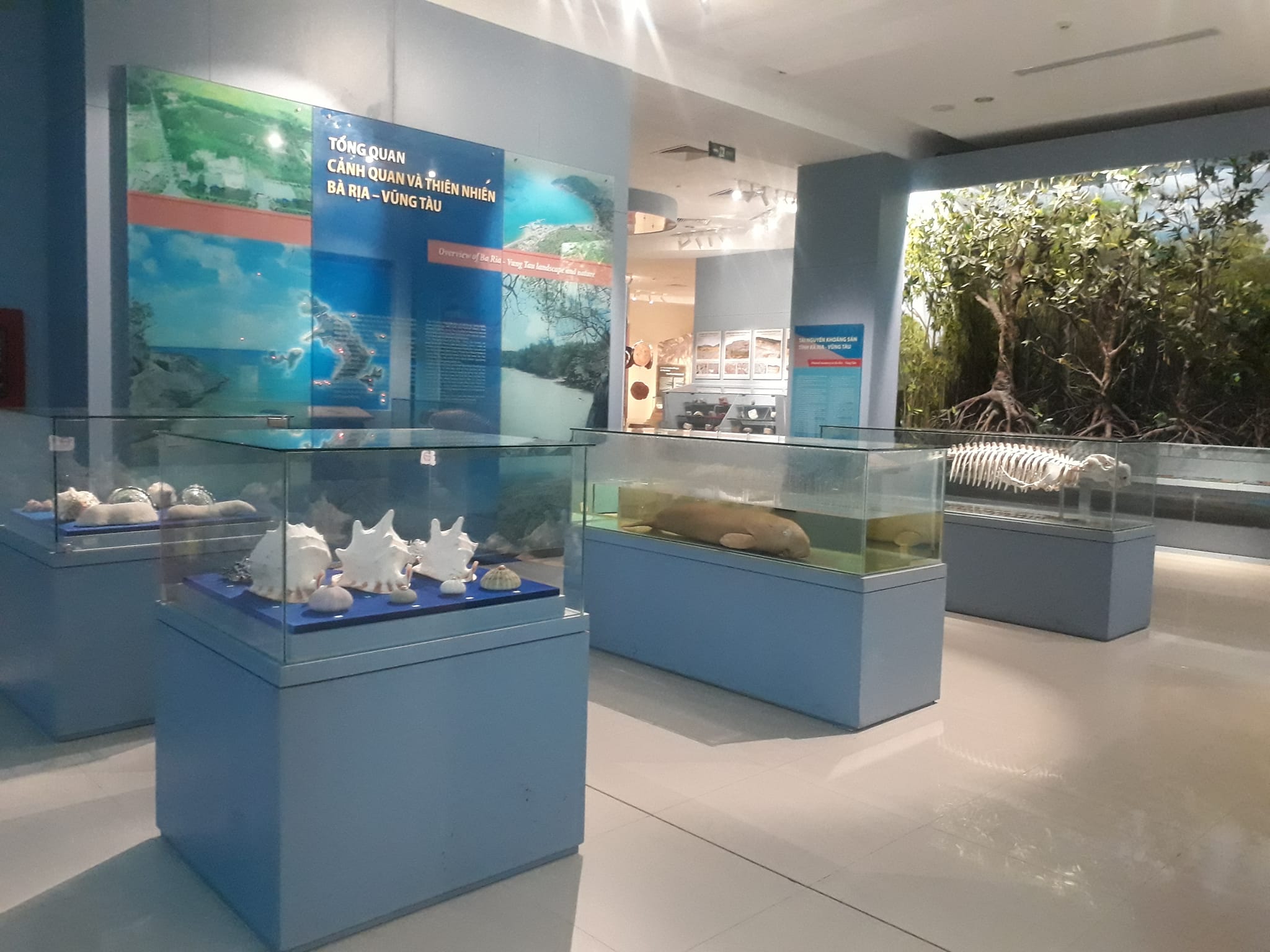 Gian trưng bày cảnh quan, văn hóa, con người Bảo tàng Vũng Tàu