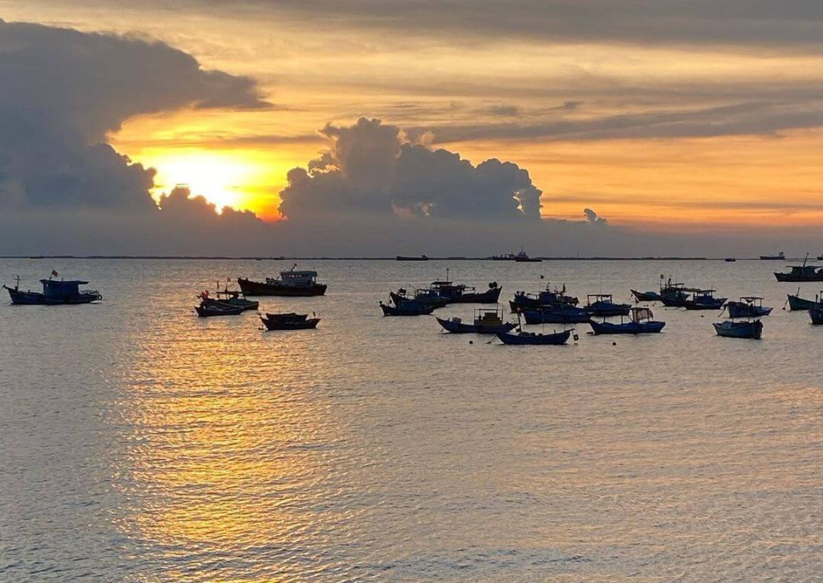 Hoàng hôn ở Bãi Trước Vũng Tàu