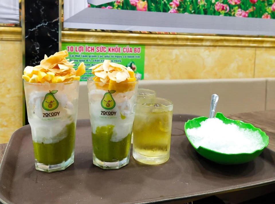 Kem bơ dừa Zocoby Vũng Tàu