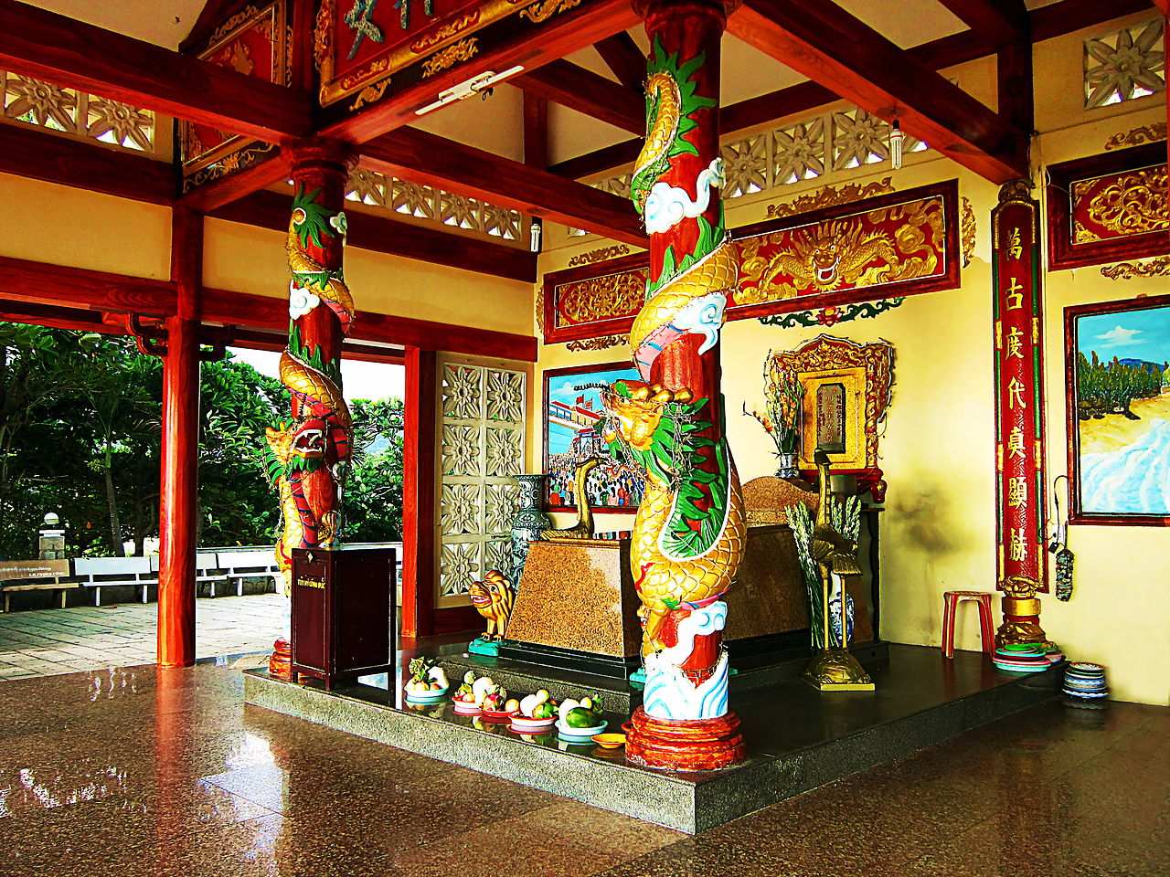 Dinh Cô Mộ Cô Long Hải ngày nay