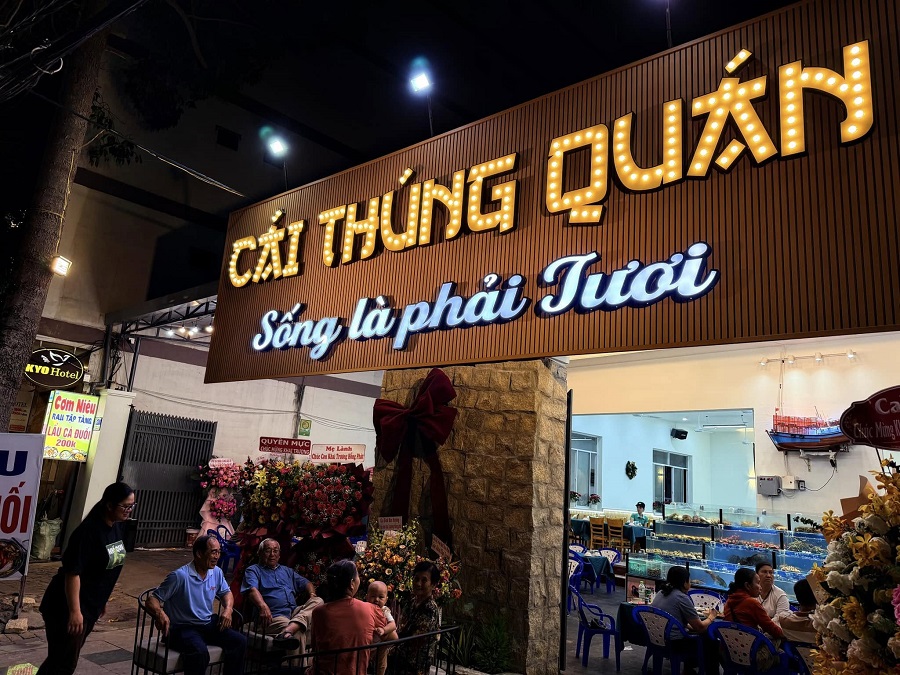 Quán ăn đêm ở Vũng Tàu Cái Thúng Quán
