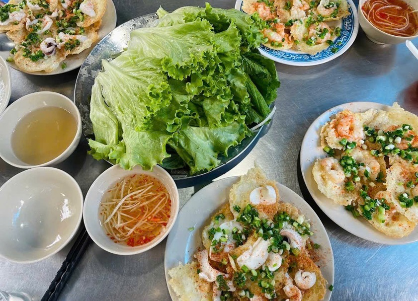 Quán bánh khọt Vũng Tàu ngon