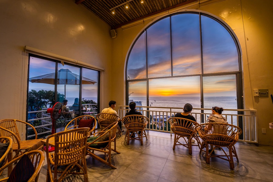 Quán cafe đẹp Vũng Tàu view biển