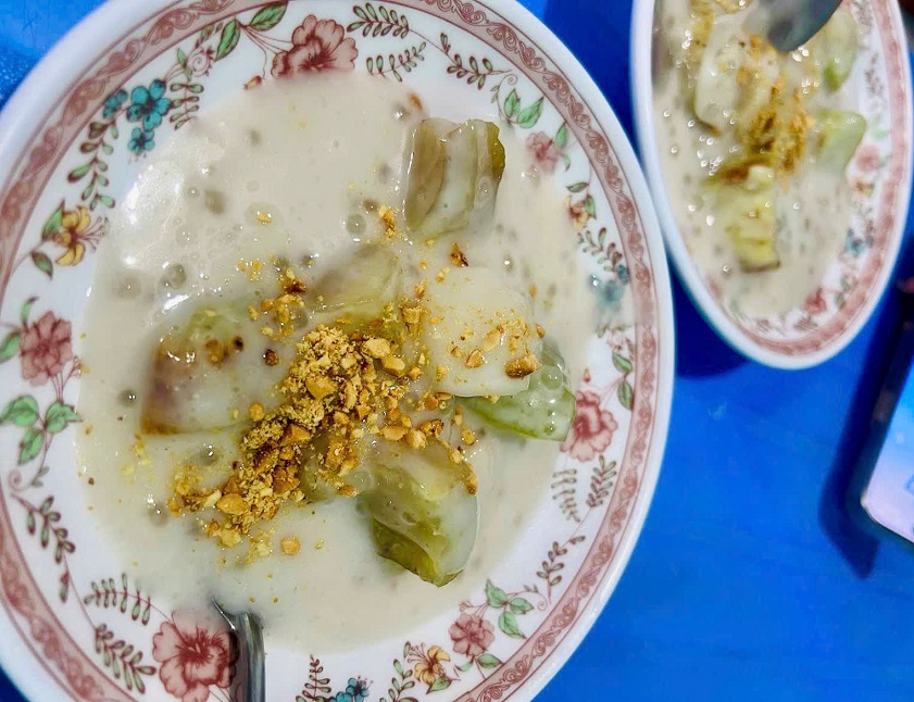 Quán chè chuối nếp Vũng Tàu