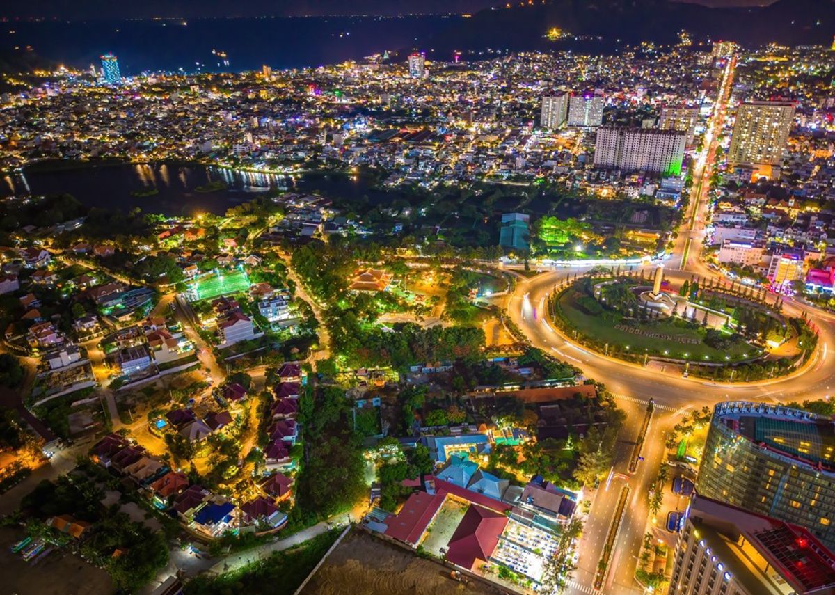 Thành phố Vũng Tàu về đêm