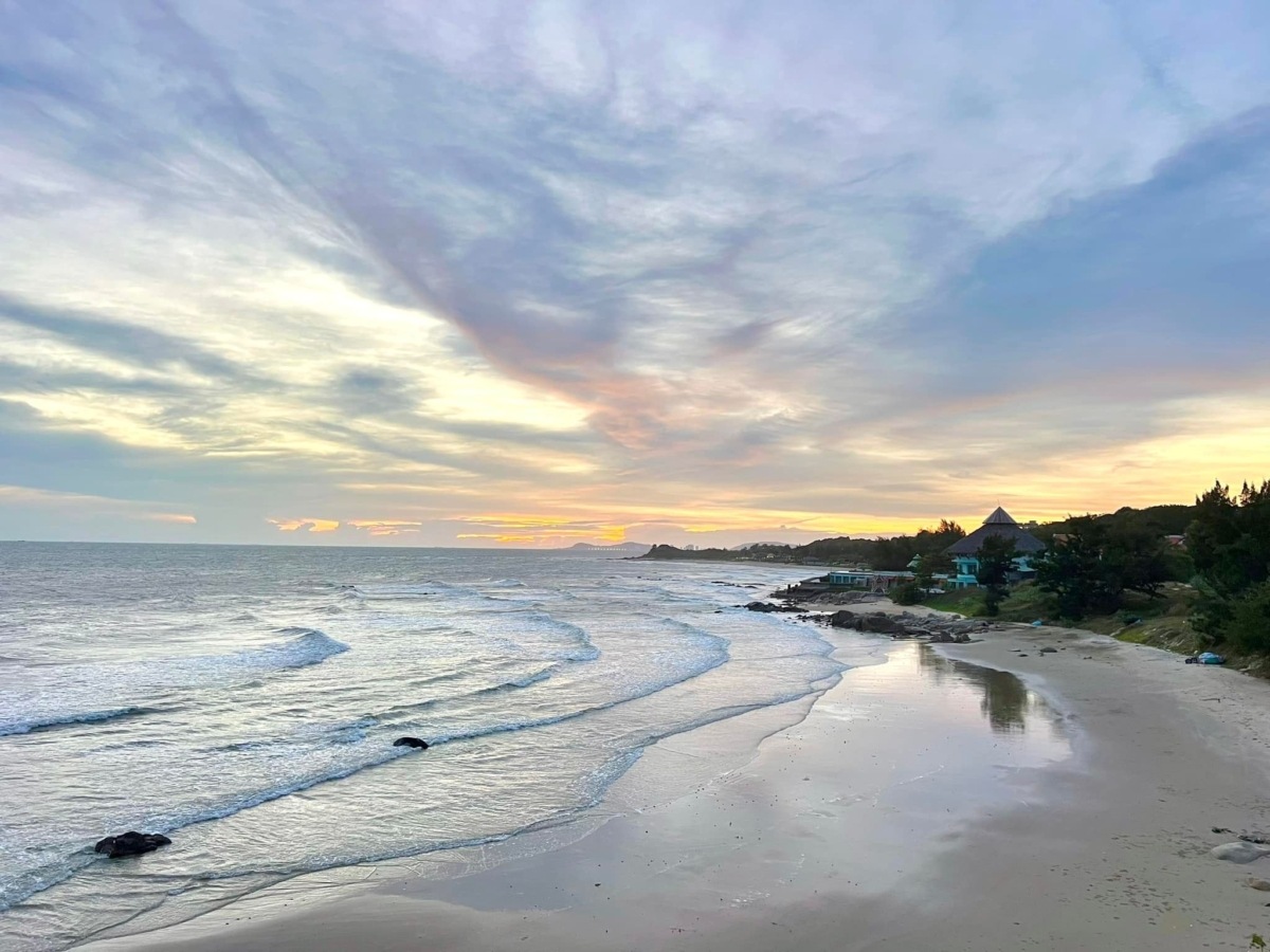 Bãi biển Long Hải Thời gian lý tưởng đi biển Long Hải