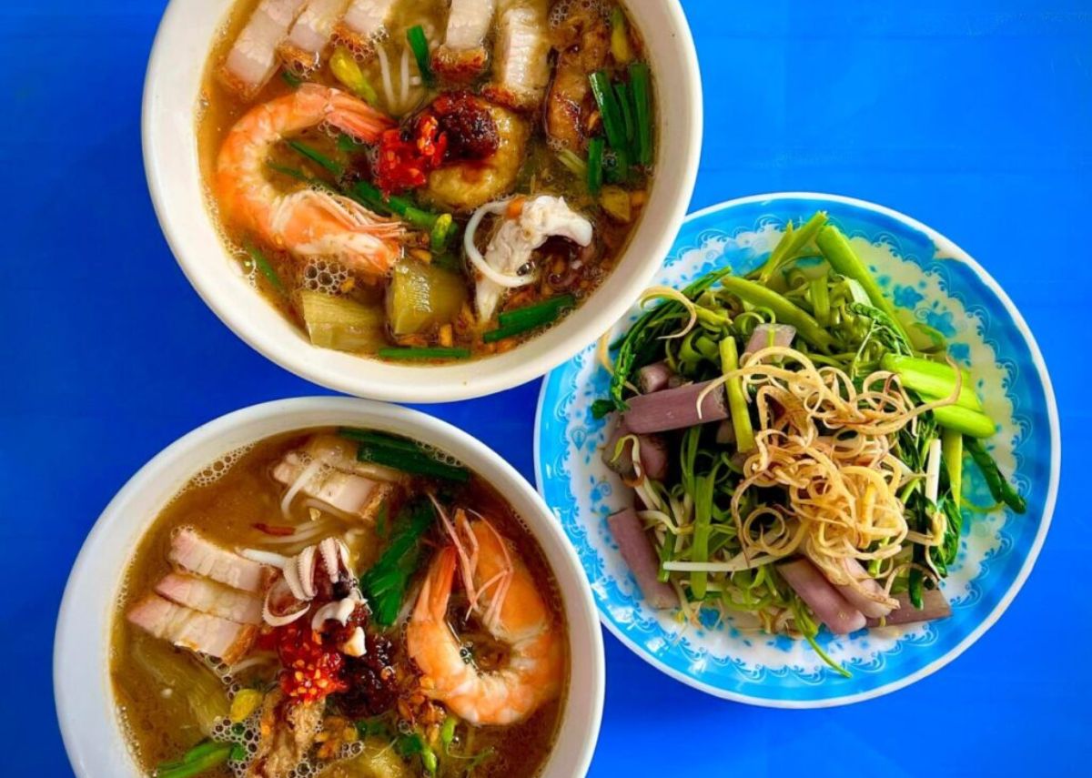 Tô bún mắm Vũng Tàu ngon