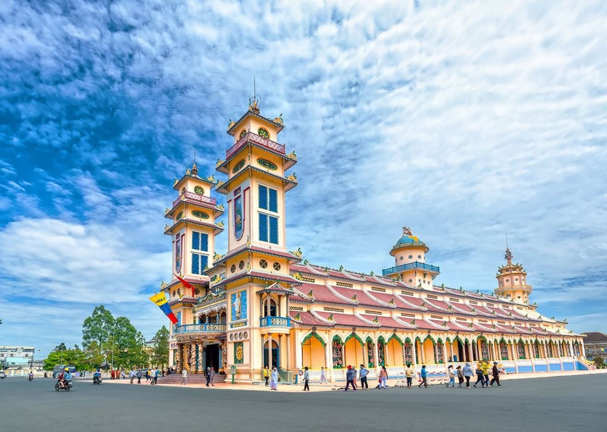 Toàn cảnh Tòa Thánh Tây Ninh