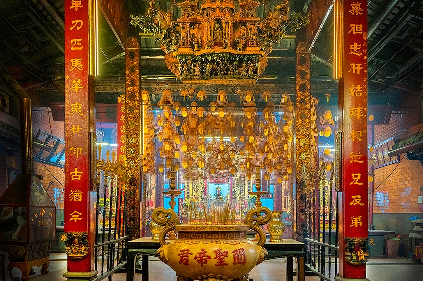 Ong Pagoda is dedicated to Guan Yu