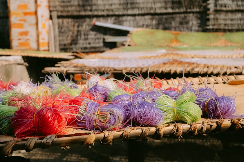 Sau Hoai’s rice noodle factory is a must visit in the Mekong Delta