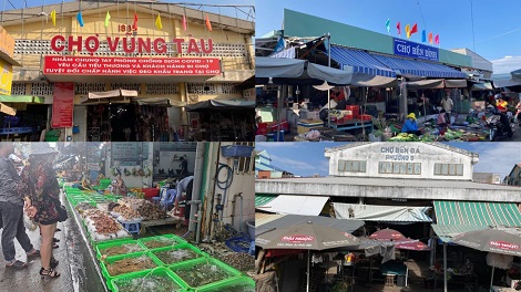 신선한 해산물과 다양한 먹거리를 만날 수 있는 붕따우 시장 7곳