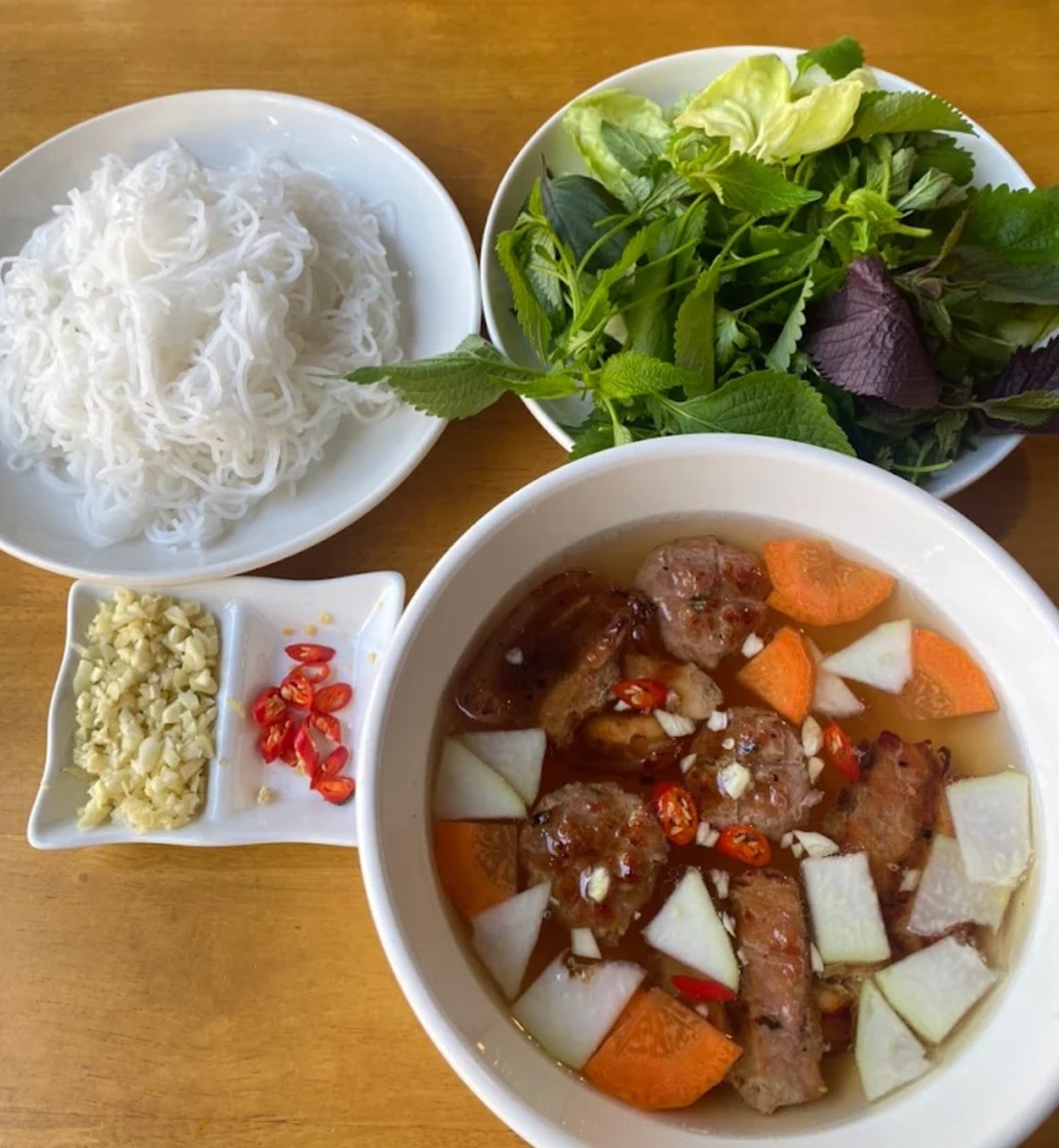 bún chả Hà Nội ngon ở Nha Trang