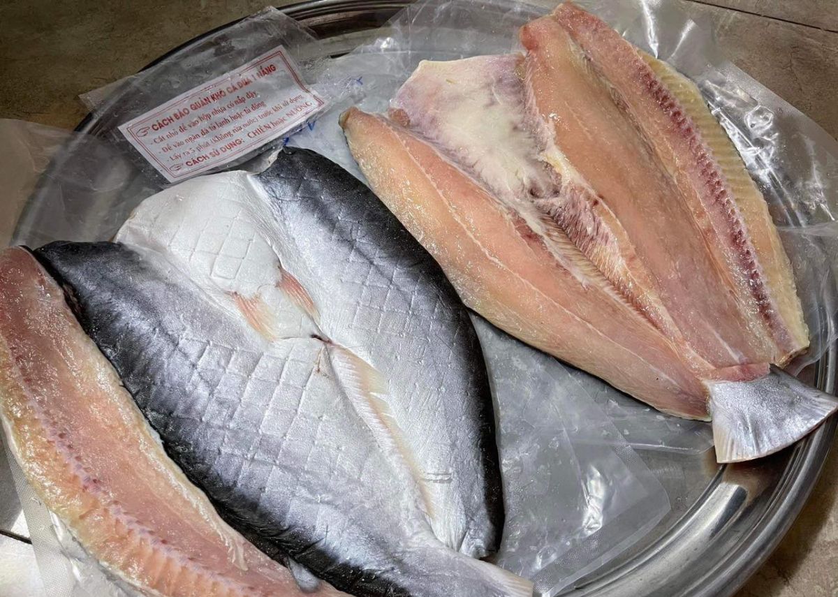 Cá dứa một nắng Cần Giờ