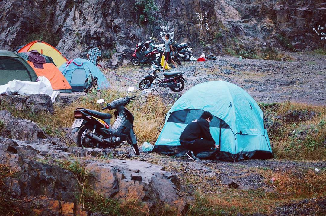 Cắm trại đồi Con Heo