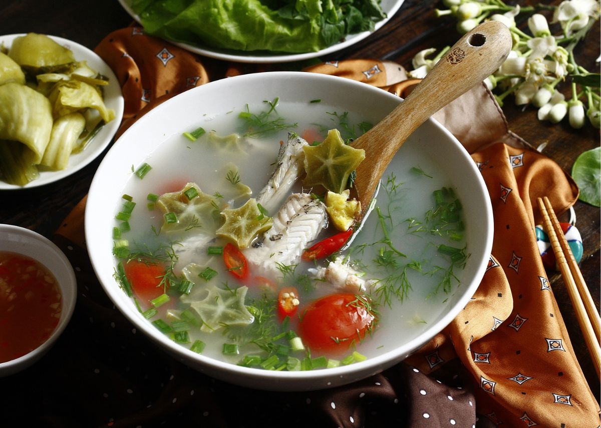Canh chua cá khoai Cần Giờ