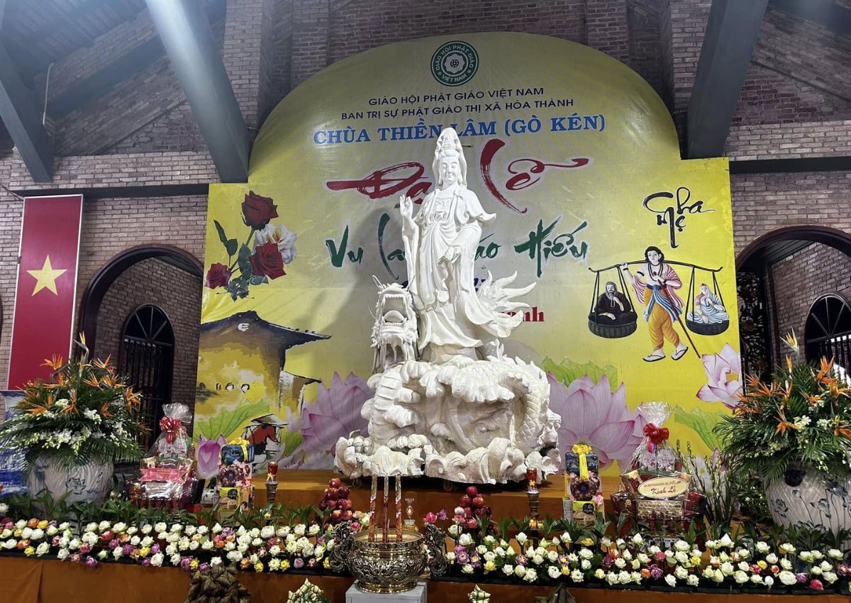 Đại lễ Vu lan báo hiếu ở chùa Gò Kén