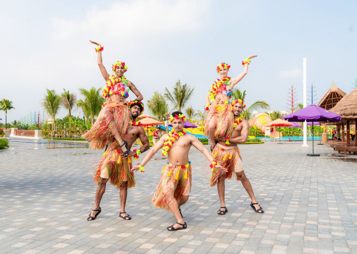 Rừng Chàng Riệc Hoạt động hoạt náo tại công viên Grand Park