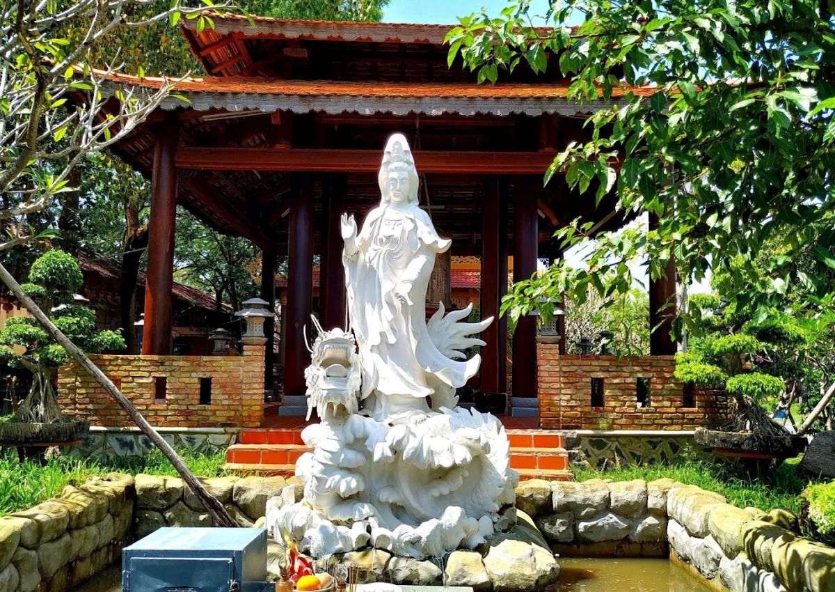 Không gian tâm linh tại chùa Thiền Lâm Gò Kén Tây Ninh