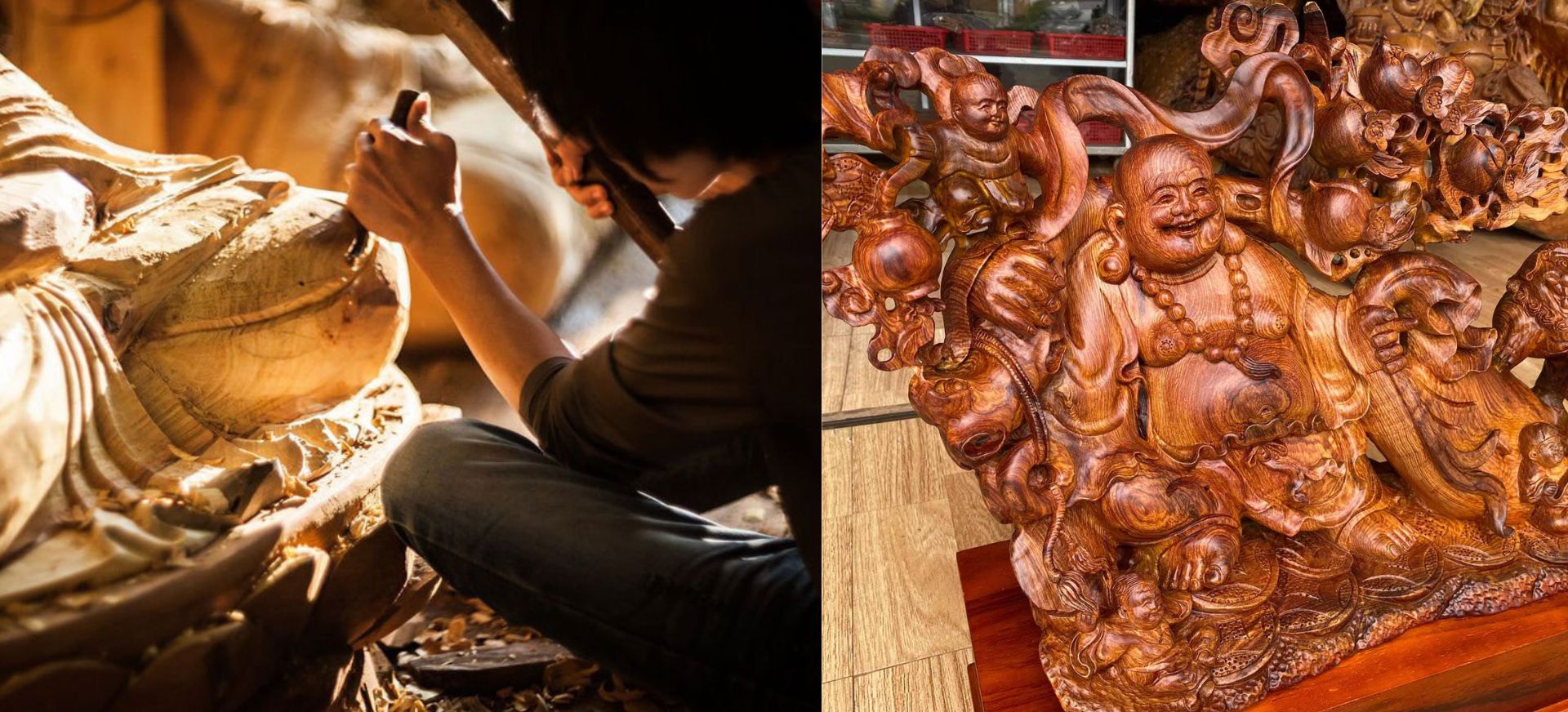 Làng nghề chạm khắc gỗ Đông Giao