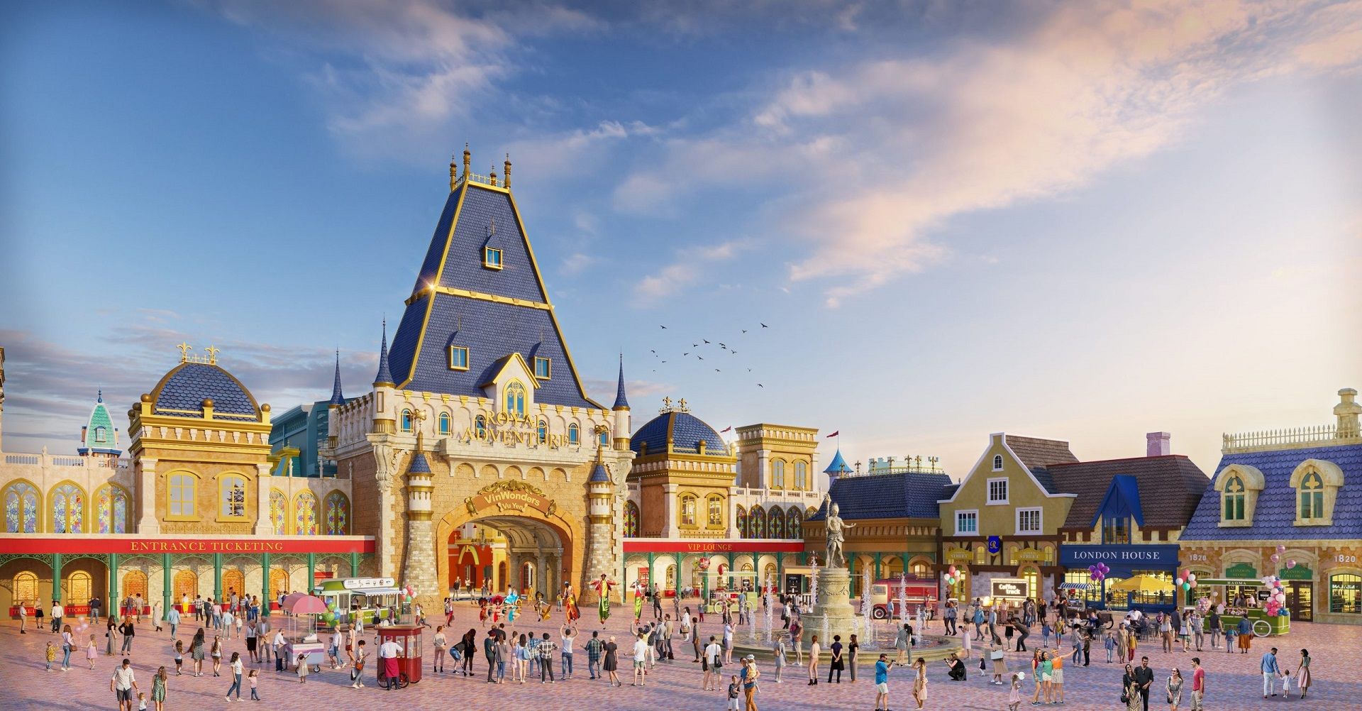 Lịch biểu diễn VinWonders Vũ Yên