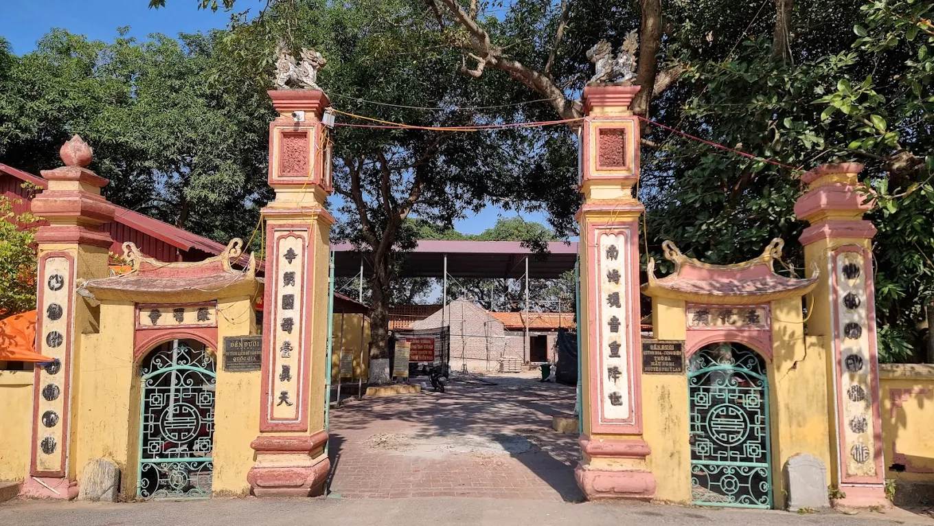 Đền Đươi Lịch sử đền Đươi