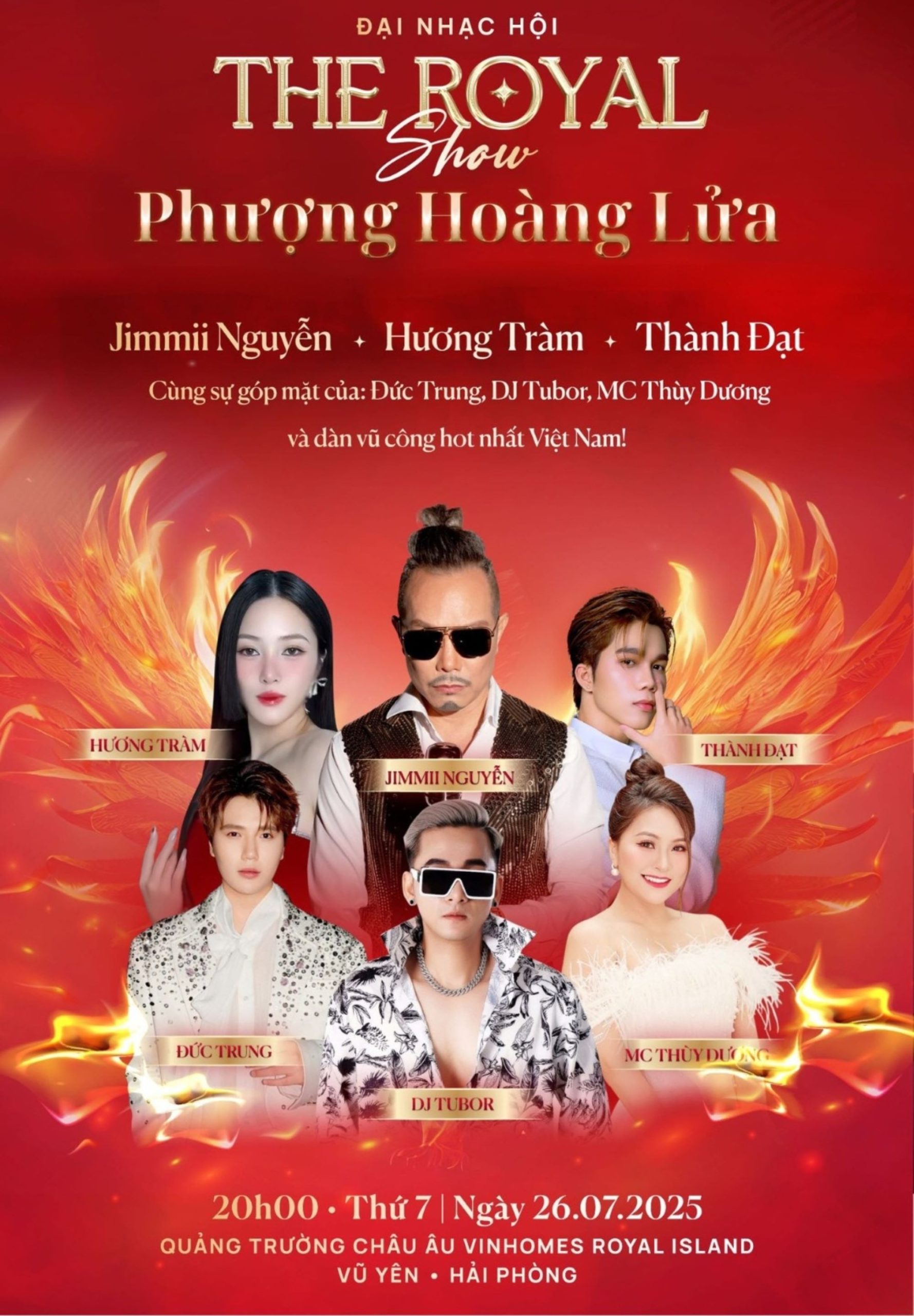 royal show phượng hoàng lửa