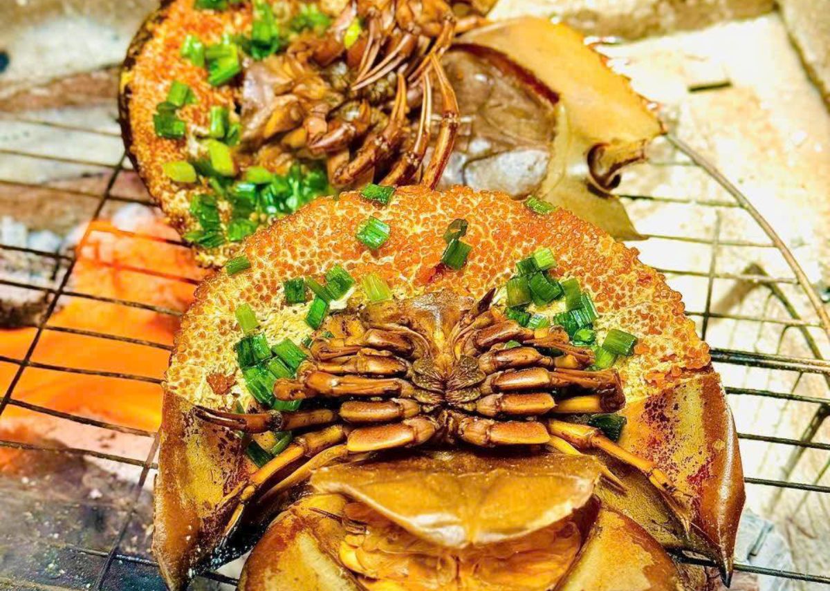 Sam trứng nướng