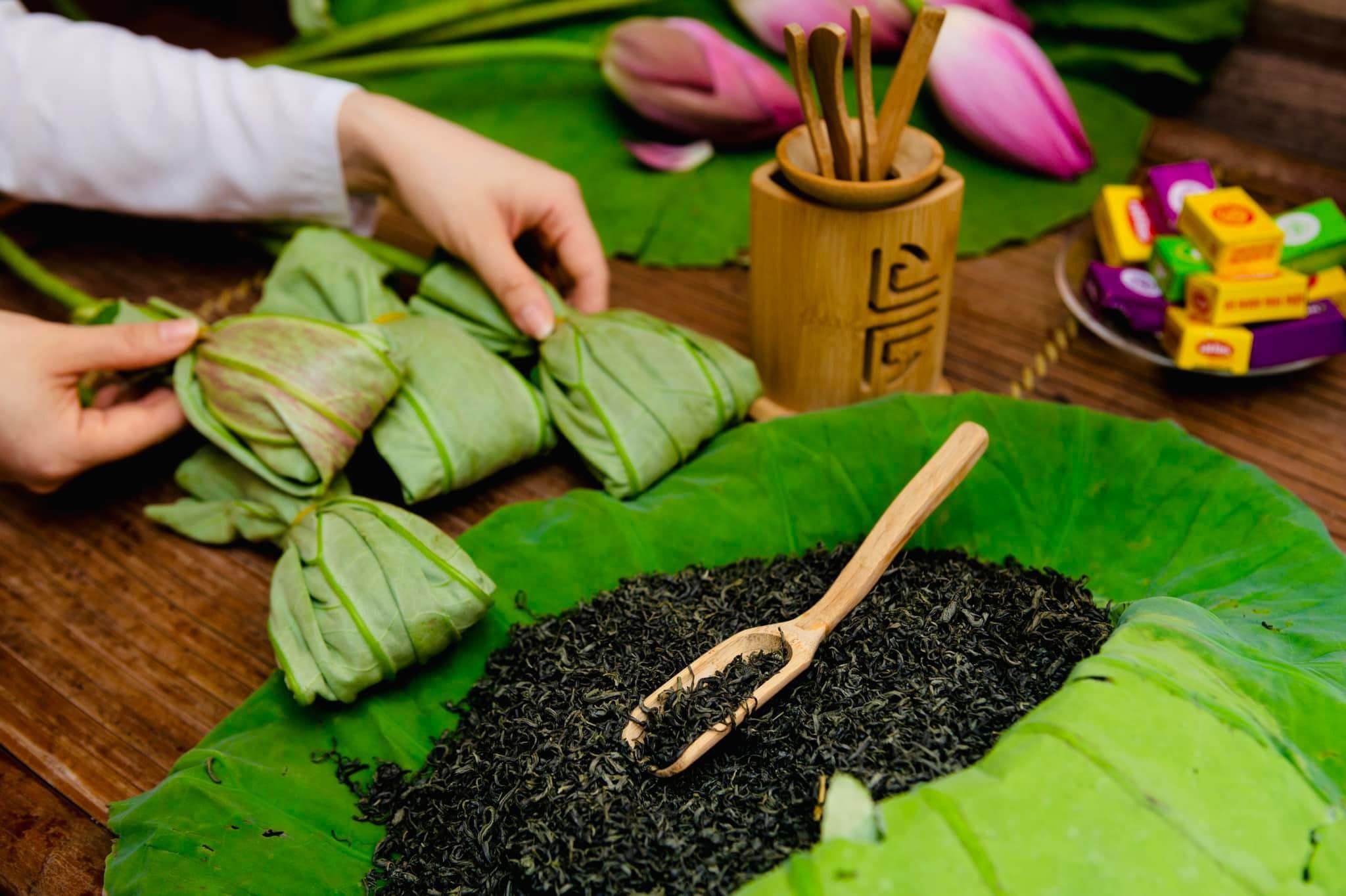 Trà sen Kiếp Bạc