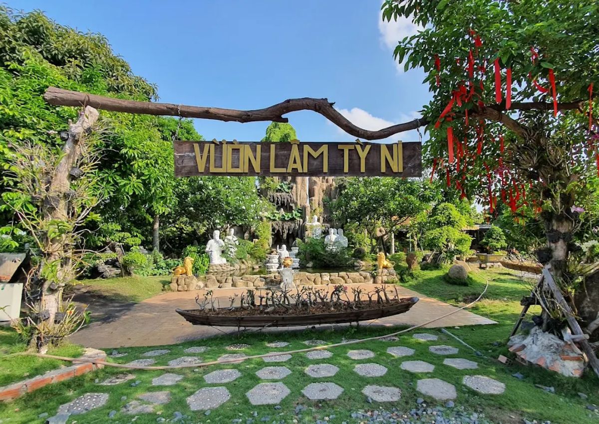 Vườn Lâm Tỳ Ni tại chùa Gò Kén