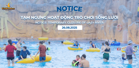 THÔNG BÁO: TẠM NGƯNG HOẠT ĐỘNG “TRÒ CHƠI SÔNG LƯỜI” ĐỂ NÂNG CẤP CHẤT LƯỢNG