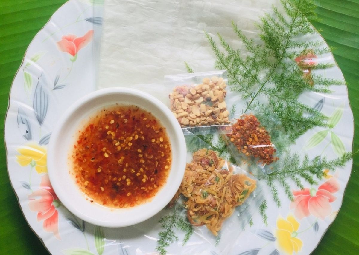 Ăn gì ở Tây Ninh Bánh tráng me Tây Ninh