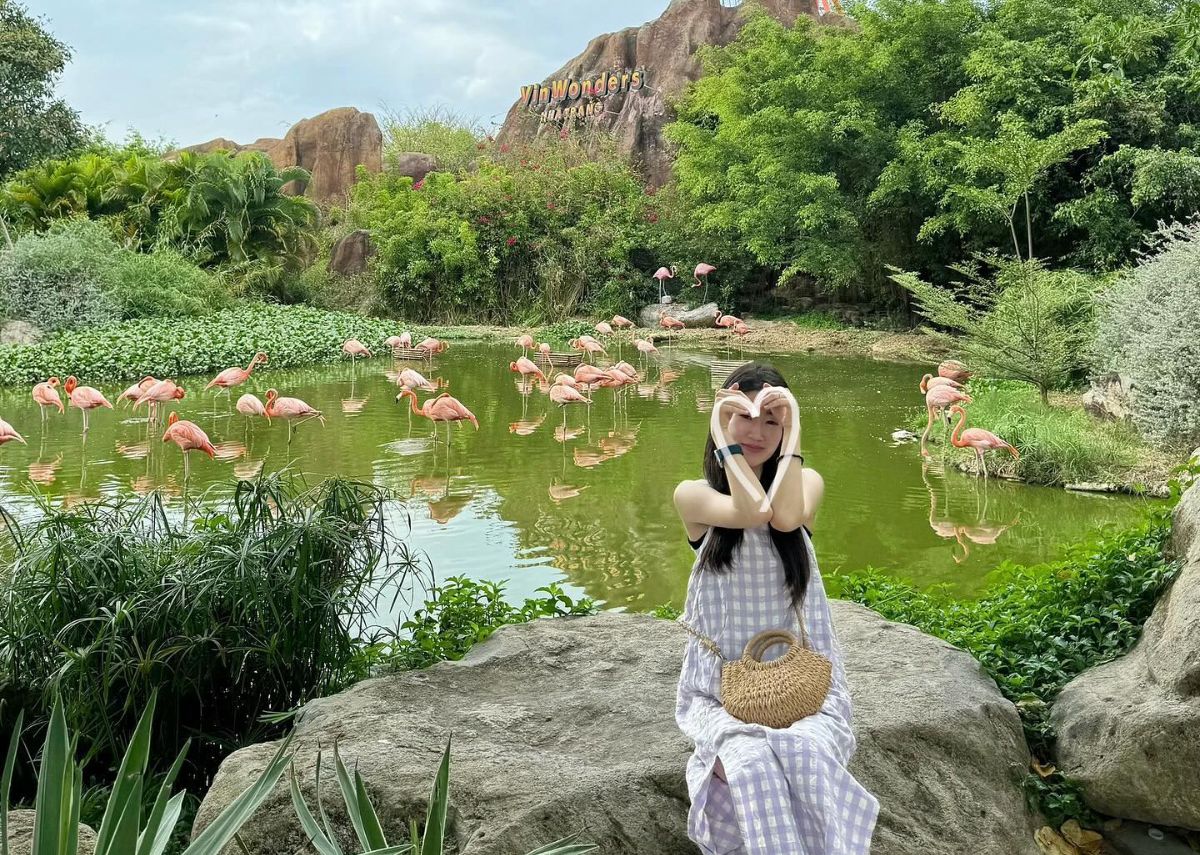Check-in tại VinWonders Nha Trang