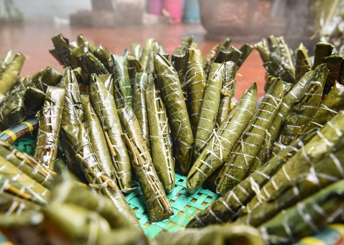 Bánh tẻ làng Chờ Đặc sản bánh tẻ làng Chờ Bắc Ninh