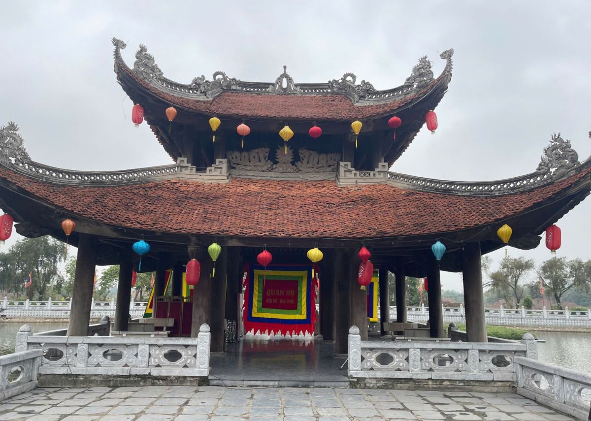 Đền Đô nổi tiếng vùng Kinh Bắc