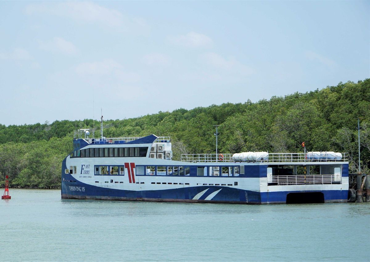 Đi phượt Vũng Tàu bằng xe máy qua phà Cần Giờ