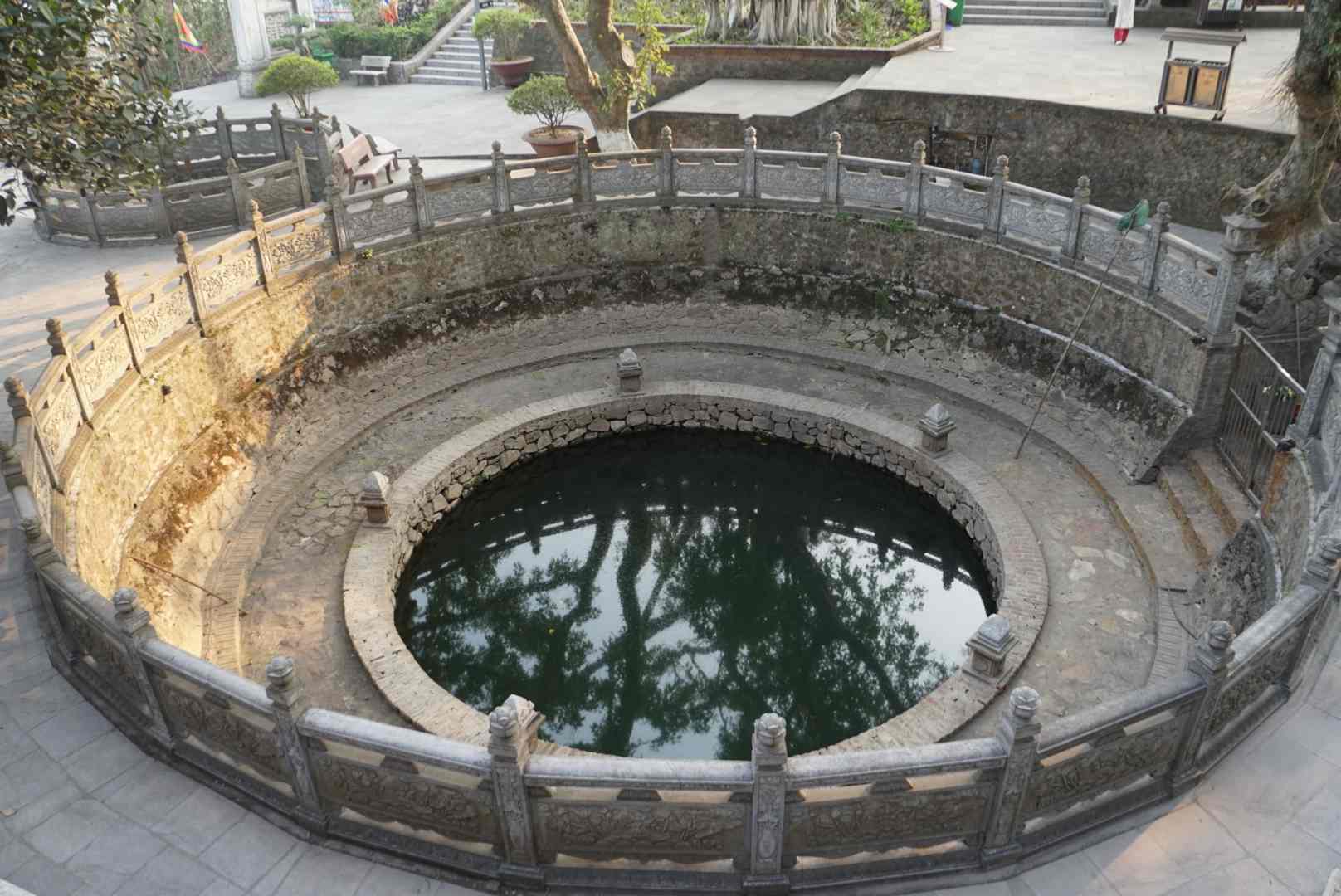 Giếng Mắt Rồng đền Cao An Phụ