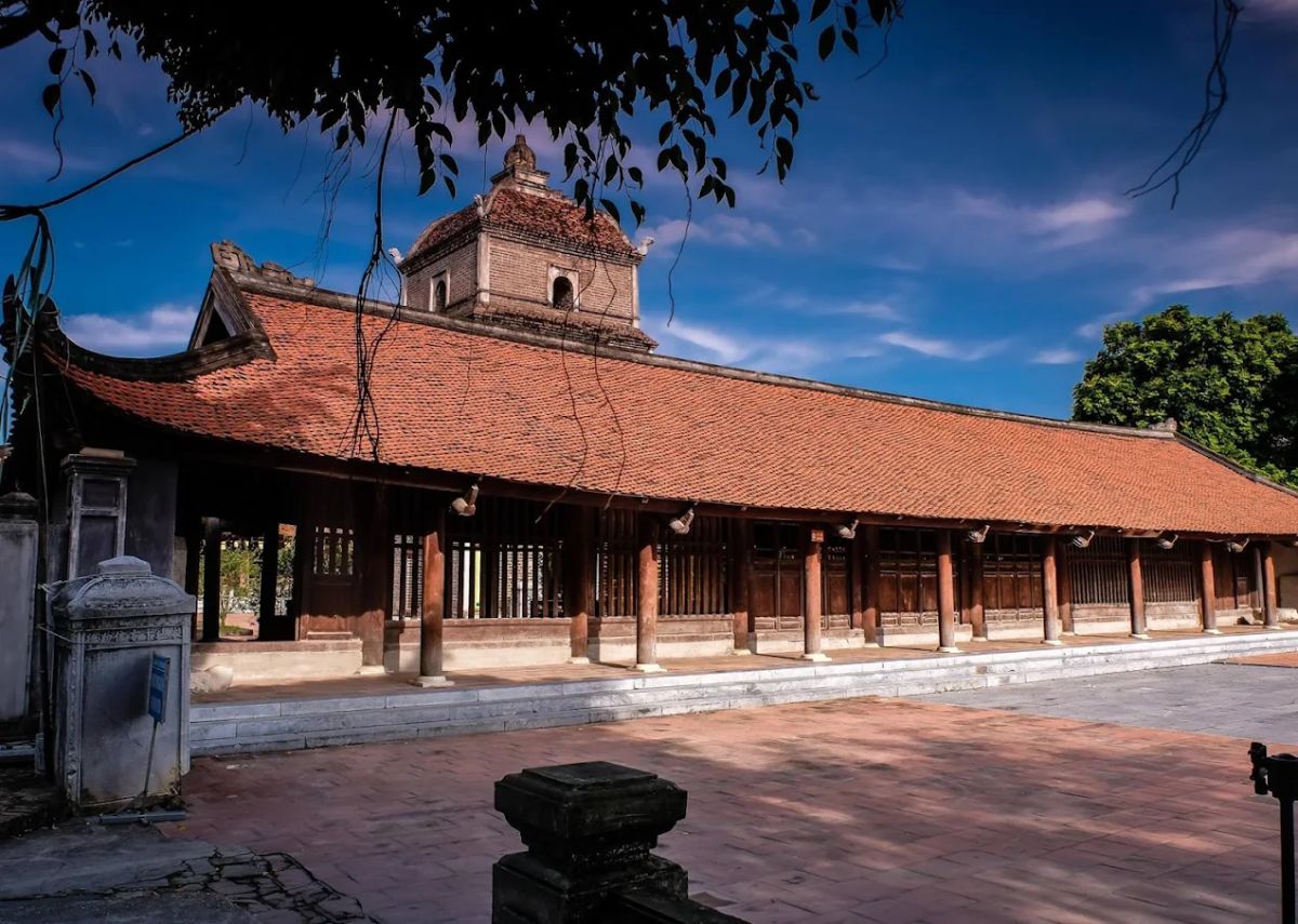 Không gian thanh tịnh ở chùa Dâu