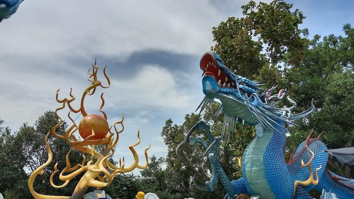 kiến trúc chùa Thái Sơn núi Cậu